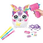 Airbrush Plush Hair'iffic Squishy Saç Tasarımı Seti – Yıkanabilir Elektronik Boyama Ve Stil Seti