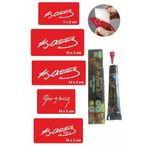 Airbrush Tattoo Atatürk İmza Sembolleri Hint Kınası İle Geçici Dövme Yapma Seti