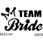 Airbrush Tattoo Bride To Be Gelin Olacak Yapışkanlı Stencil Süsleme ve Boyama Kalıbı