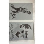 Airbrush Tattoo Büyük Boy Kemal Atatürk Stencil Kalıp 2 Adet Birden