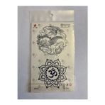 Airbrush Tattoo Dragon Çin Aylık Yarı Kalıcı Kalıcı Geçici Dövme Yapıştırma Dövme