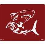 Airbrush Tattoo Köpek Balığı Shark Stencil Süsleme ve Boyama Kalıbı
