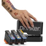 Airbrush Tattoo Prinker S Color + Black Full Set 3D Tattoo Printer Geçici Dövme Yazıcısı - Siyah