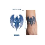 Airbrush Tattoo Savaşçı Melek Geçici Dövme Yarı Kalıcı Aylık Yapıştırma Dövme