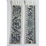 Airbrush Tattoo Tribal 3 Hafta Kalıcı 2 Adet Kol Bacak İçin Şerit Geçici Dövme Seti - Desenli