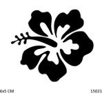 Airbrush Tattoo Yaz Çiçeği Yapışkanlı Stencil Süsleme ve Boyama Kalıbı