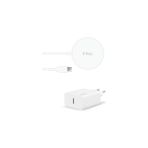 Aircharger M+ Magsafe Uyumlu Kablosuz Şarj Aleti ve Pd 20W Seyahat Şarj Aleti Beyaz - Option-1