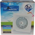 Aircol 150 Aspiratör Kolay Montaj Özelliği ile 300 m3/h Hava Debisi 0,7 kg Beyaz