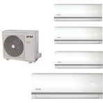 Airfel 4LMX105A 10.5 kW Duvar Tipi Multi 4+1 Sistem 12+12+12+18 İç Dış Ünite