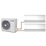 Airfel 5.5 Kw 1 Dış + 2 İç Ünite 9+12 Duvar Tipi Multi Klima