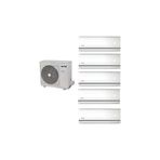 Airfel 5LMX125N 42000 BTU 1 Dış Ünite + 4 İç Ünite 9+9+12+12 Duvar Tipi Multi Klima