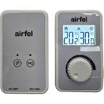 Airfel GSK-1703 Kablosuz Oda Termostatı Beyaz Dijital Ekran ile Ölçüm Hassasiyeti