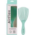 Airflex Dolaşık Saç Açma Fırçası, Kolay Tarama, Elektriklenme Önleyici Tarak (Su Yeşili)