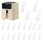 Airfryer Filtreleri,5.7 Lt Kapasiteli Fritöz Filtreleri | 20 Adet Filtre Pedi ve Süngeri - 6 Litre Pişirme Fırını, Yemek Izgarası, Kek Tavası, Mikrodalga Fırın ve Buharlı Pişirme Cihazları