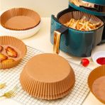 Airfryer Pişirme Kağıdı 100 Adet Hava Fritözü Airfryer Firitözü Airfryer Yağsız Firitöz Pişirme