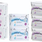Airiz 10Lu Gündüz 3 Paket + 30Lu Günlük 3 Paket + 8Li Gece 2 Paket Hijyenik Kadın Pedi Seti (8 Paket 136 Adet)
