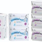 Airiz 10Lu Gündüz 3 Paket + 8Li Gece 2 Paket + 30Lu Günlük 2 Paket Hijyenik Kadın Pedi Seti (7 Paket 106 Adet)