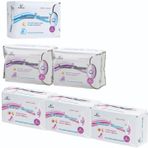 Airiz 30Lu Günlük 3 Paket + 10Lu Gündüz 2 Paket + 8Li Gece 1 Paket Hijyenik Kadın Pedi Seti (6 Paket 118 Adet)