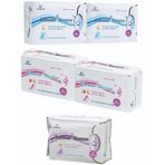 Airiz 8Li Gece 2 Paket + 30Lu Gündüz 2 Paket + 10Lu Günlük 1 Paket Hijyenik Kadın Pedi Seti (5 Paket 86 Adet)