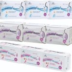 Airiz 8Li Gece 3 Paket + 10Lu Gündüz 3 Paket + 30Lu Günlük 3 Paket Hijyenik Kadın Pedi Seti (9 Paket 136 Adet)
