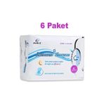 Airiz Gece Pedi 8'li - Active Oxygen & Negative Ion - Uzun, Süper Emici, Hijyenik Ped X6 Paket