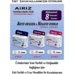 Airiz Tiens 6lı Set 96adet 2 Gündüz Hijyenik Ped 2 Günlük Hijyenik Ped 2 Gece Hijyenik Ped