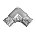 Airmont Products AP-10822 EMT - EMT Boru İç Çekme Dirseği, 3/4 inç, Dik Açılı Boru Bükme Konektörü, Kombo Kafa Seti Vida, Çinko Kalıp Döküm Dirsek