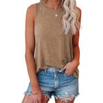 AirMood Cami Tank Tops Kayısı Kadın Kolsuz T-shirt