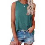 AirMood Cami Tank Tops Yeşil Kadın Kolsuz T-shirt