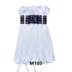 Airo Muline Etamin Koton Nakış İpi İpliği 6 Adetli Set M105 Beyaz Blanc