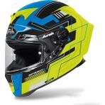 Aıroh GP550 S Challenge Mavi Sarı Matt Kask
