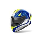 Aıroh Spark 2 Chrono Blue Yellow Gloss Kask