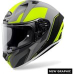 Aıroh Valor Wıngs Yellow Matt Kask