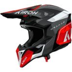 Airoh Wraap Conquer Kırmızı Parlak Motosiklet Kaskı - XL