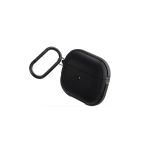 Airpods 3.Nesil Kılıf Valencia Serisi Aliminyum İskelet Microrepel™ Kablosuz Şarj Destekli Black