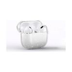 Airpods 3. Nesil Uyumlu Zore Allstar Airbag 32 Parlayan Simli Saydam Renkli Kılıf - Şeffaf