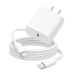 AirPods 4 Gen 4 Nesil için 3FT 20W Hızlı Şarj Adaptörü, AirPods Pro 2 2nd, AirPods Max 2 (2024), iPhone 16 15, iPad Air Pro 13/12.9,10th, 5/4 USB Tip C Dokuma Kablo Şarj Kafaları, Samsung ve Daha