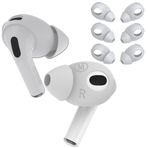AirPods için Kulak Uçları 3. Nesil Kulak Uçları Kavrama Kulakiçi Kılıf TENNMAK tarafından S M L Boyutlu Kulak Pedleri (Beyaz)