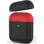 AirPods Kılıf Koruyucu Case 2MM Silikon Yedek Kapak Hediyeli PT88-Z - Siyah