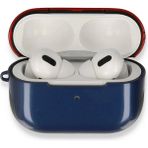 Airpods Pro (1.nesil) 3in1 Kılıf - Kırmızı-Lacivert - Renkli