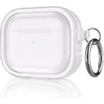 Airpods Pro 2 (2.nesil) Shiny Şeffaf Kılıf - Beyaz - 1 - Renkli