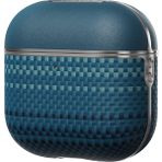 Airpods Pro 2 Kılıf Aramid Fiber Pitaka Tactile Woven Sunset-moonrise Serisi Sunset Kapak Mavi