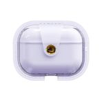 Airpods Pro 2 Uyumlu Zore Airbag 33 Darbelere Karşı Dayanıklı Magnetik Kılıf - Mor