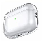 AirPods Pro 3 (2025) İle Uyumlu Silikon Şeffaf Kılıf