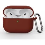 Airpods Pro 3 Uyumlu Kılıf Darbelere Karşı Korunaklı A+Kalite Yumuşak Silikon Kulaklık Kılıfı - Mürdüm