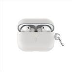 Airpods Pro 3 Uyumlu Wiwu HC-201 Parmak Izi Bırakmayan Deri Kılıf Bej