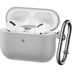 Airpods Pro Lansman Silikon Kılıf (Gri)