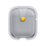 Airpods Uyumlu Zore Airbag 33 Darbelere Karşı Dayanıklı Magnetik Kılıf-gri