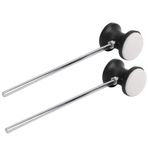Airshi Drumkit Mallet, yüksek kaliteli paslanmaz çelik çekiç sapı, dayanıklı, küçük boyutlu, kullanımı kolay, davul pedalı tokmak, davul enstrümanları sevenler için