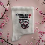 Airsocks 6'lı "karım Da Karım" Yazılı Unisex Tenis Çorap - Çok Renkli - 36 - 42